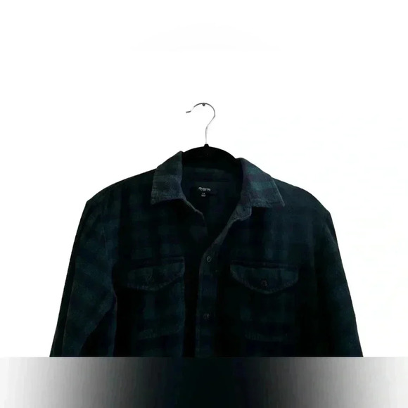 Madewell Flannel Cargo Workshirt in Buffalo Check Size XS - Picture 7 of 11